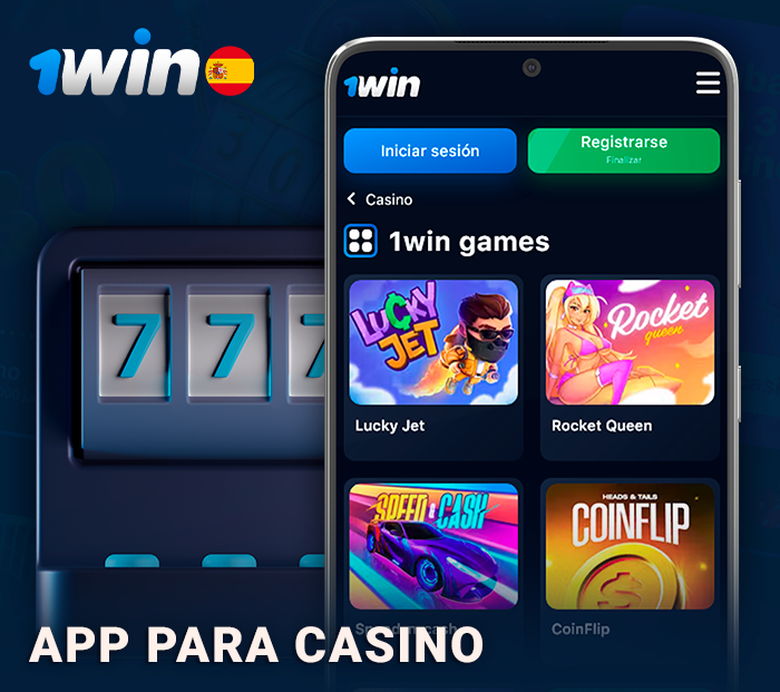 Jugar a juegos de casino en línea a través de la aplicación 1Win