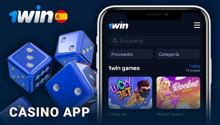 Jugar en la aplicación de casino en línea 1Win