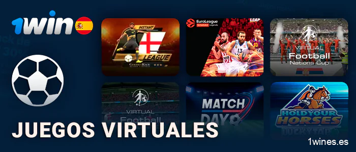 Apostar en deportes virtuales en 1Win ES