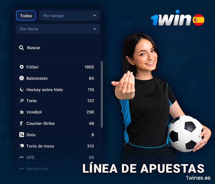 A qué deportes puede apostar en 1Win