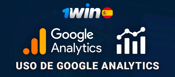 Google Analytics en el sitio web de 1Win