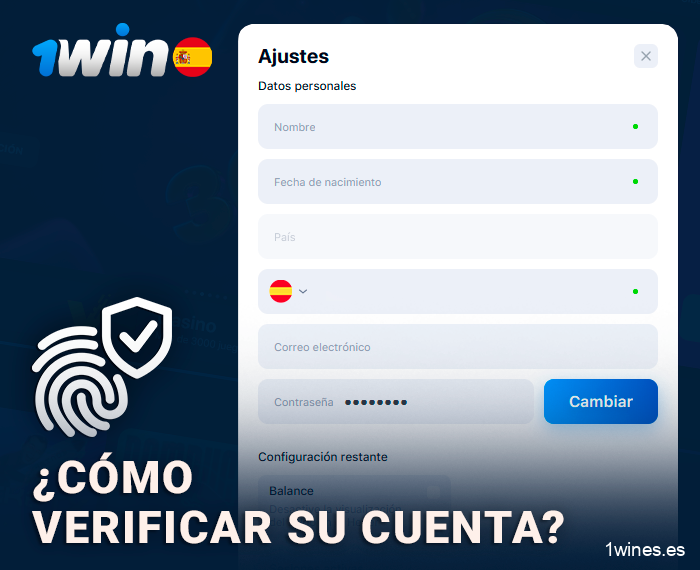 Confirmación de la identidad del jugador en 1Win