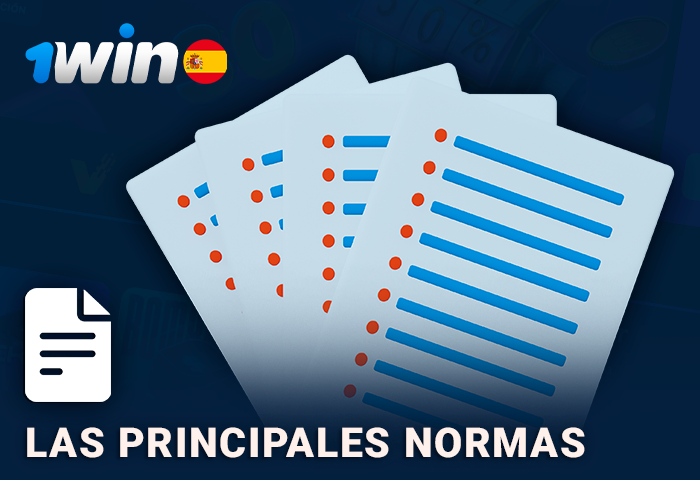 Reglas para los jugadores españoles de 1Win