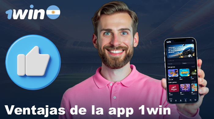 Beneficios de la app 1win