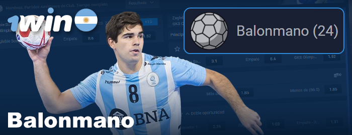 Balonmano en 1win
