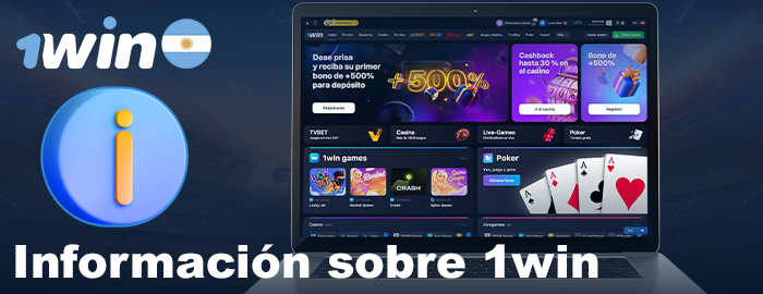 Detalles del portal de 1win