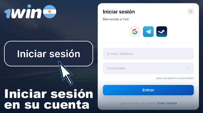 Guía para entrar a 1win AR