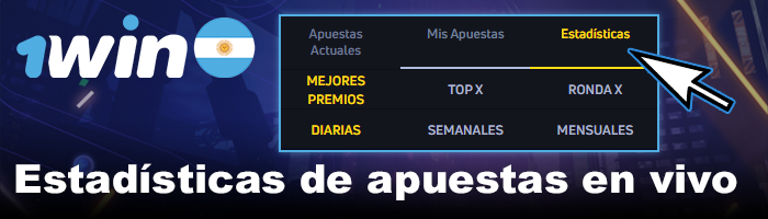 Información en vivo sobre apuestas