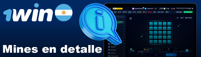 Detalles del juego 1win Mines
