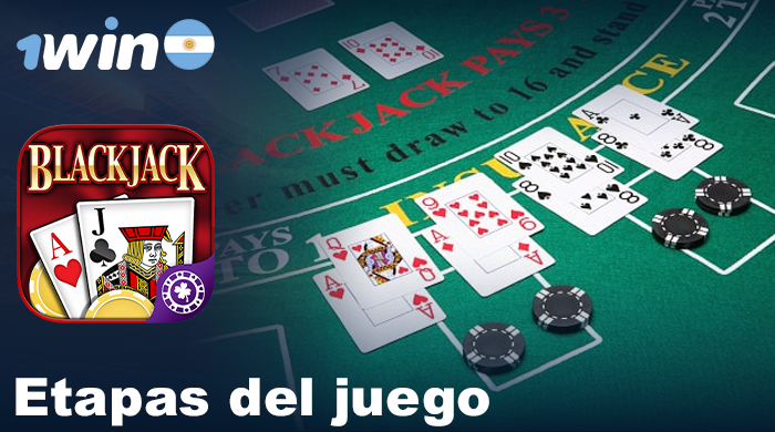 Etapas de jugar al blackjack en 1win