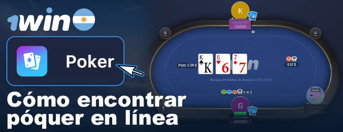Instrucciones para jugar al póquer en línea en el sitio web de 1win