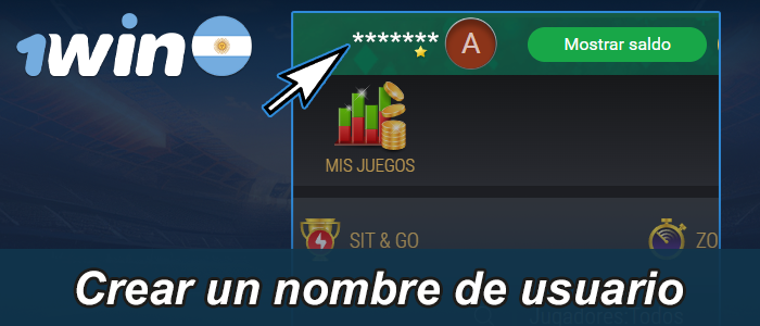 Cree el nombre de usuario que desea ver en la tabla