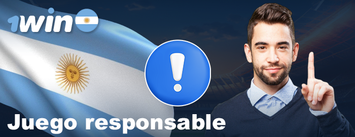 Juego responsable en 1win Argentina