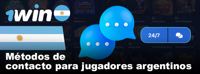 Atención al cliente en 1win Argentina